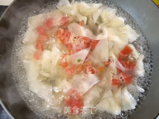 荆芥酸汤面叶的做法步骤：10
