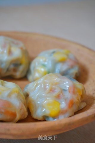 彩虹蔬菜包的做法步骤：6