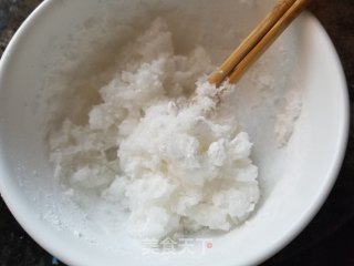 冬菇马蹄腊肠馅青团的做法步骤：11