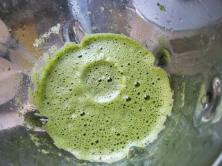 冬菇马蹄腊肠馅青团的做法步骤：14