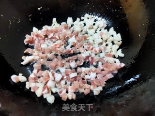 肉丁鸡蛋杏鲍菇酱的做法步骤：6