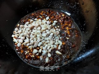 肉丁鸡蛋杏鲍菇酱的做法步骤：13