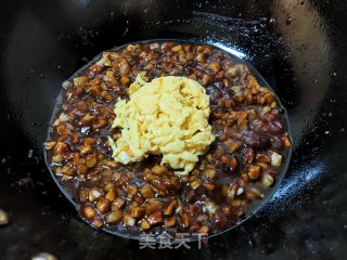 肉丁鸡蛋杏鲍菇酱的做法步骤：15