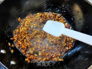 肉丁鸡蛋杏鲍菇酱的做法步骤：17