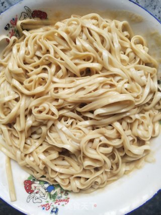 花生酱拌面的做法步骤：4