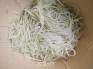 瓠瓜鸡蛋饼的做法步骤：3