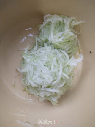 瓠瓜鸡蛋饼的做法步骤：4