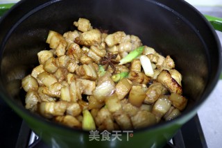 五花肉炖春笋的做法步骤：8