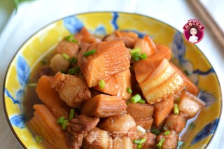 五花肉炖春笋的做法步骤：11