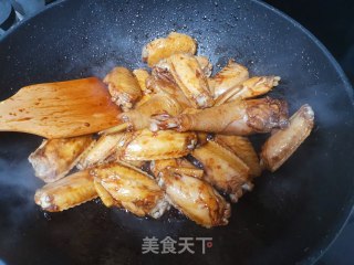 红烧鸡翅的做法步骤：5
