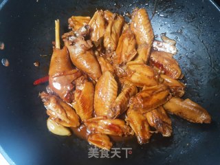 红烧鸡翅的做法步骤：8