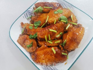 红烧鸡翅的做法步骤：9