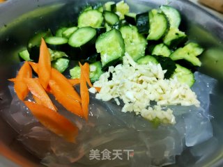 芝麻酱拌凉皮的做法步骤：9