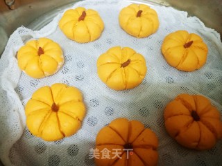 糯米南瓜饼的做法步骤：14