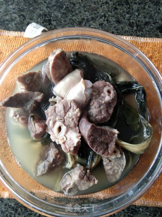 下火汤菜干猪肺汤！的做法步骤：7