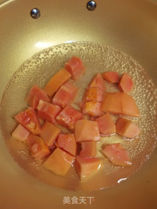 木瓜糖水的做法步骤：2