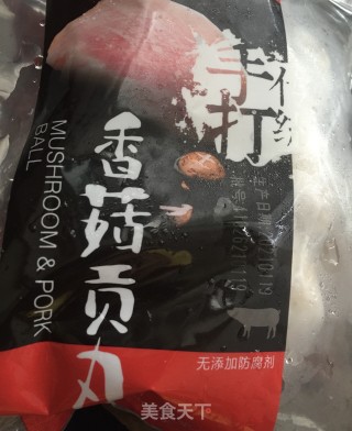 贡丸米粉的做法步骤：1