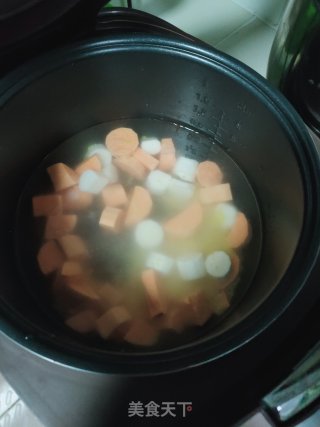 山药红薯小米粥的做法步骤：4