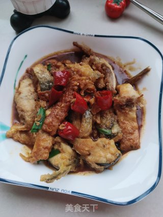 香醋焖梭鱼块的做法步骤：13