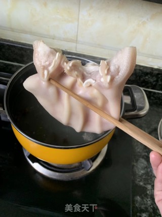红油耳片的做法步骤：1
