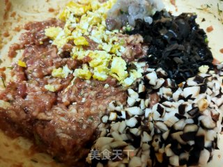 菠菜三鲜饺子的做法步骤：10