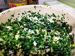 韭菜素三鲜水饺的做法步骤：11