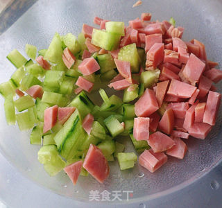 青芥土豆沙拉的做法步骤：2