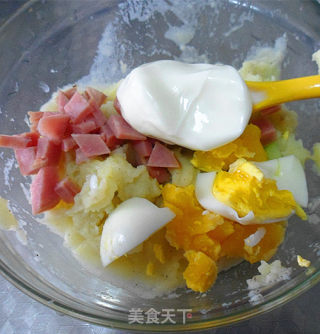 青芥土豆沙拉的做法步骤：4