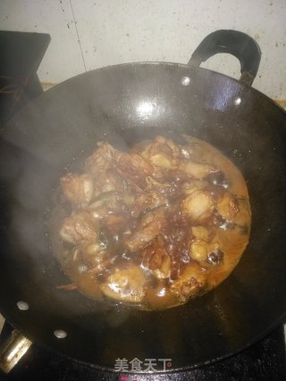 葱油焖鸡的做法步骤：8