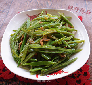 炒扁豆丝的做法步骤：8