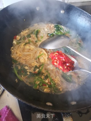 鸡蛋汤米粉的做法步骤：8