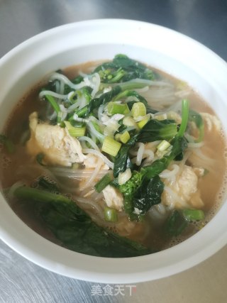 鸡蛋汤米粉的做法步骤：10