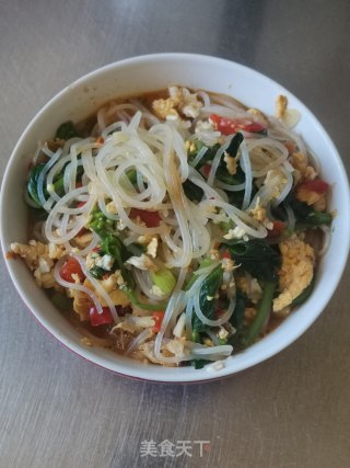 鸡蛋汤米粉的做法步骤：11