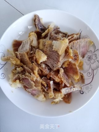 腊肉炒萝卜干的做法步骤：2