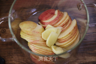 刮油降脂美容补气苹果汤的做法步骤：6