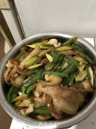 蒜苗回锅肉的做法步骤：6