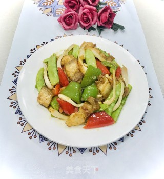 小炒回锅肉的做法步骤：13