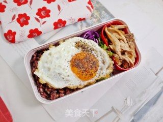 减脂瘦身三色糙米午餐便当的做法步骤：11