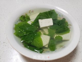 桑叶豆腐汤的做法步骤：6