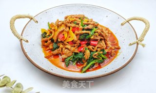薄荷牛肉丝的做法步骤：11