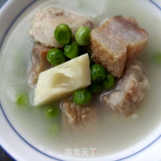 豌豆春笋炖腱子肉的做法步骤：16