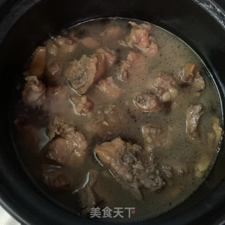 鹿茸菇焖排骨的做法步骤：8