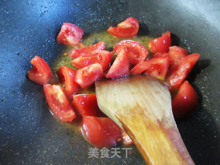 菠萝炒番茄的做法步骤：2
