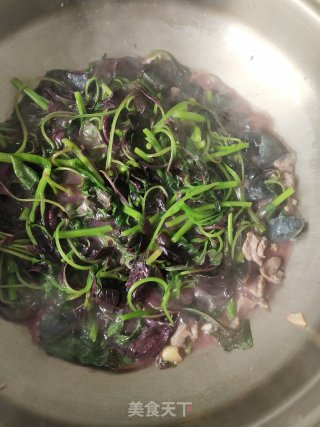 皮蛋苋菜煲的做法步骤：8