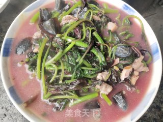 皮蛋苋菜煲的做法步骤：10