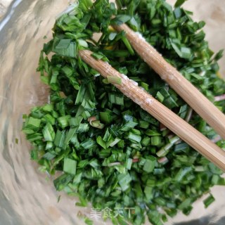 手抓饼版韭菜盒子的做法步骤：5