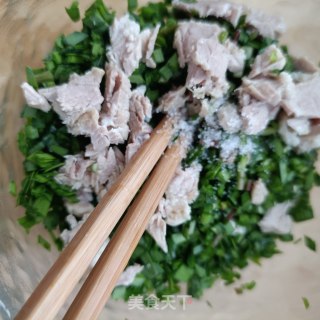 手抓饼版韭菜盒子的做法步骤：7