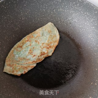 手抓饼版韭菜盒子的做法步骤：14