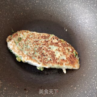 手抓饼版韭菜盒子的做法步骤：18