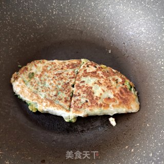 手抓饼版韭菜盒子的做法步骤：19